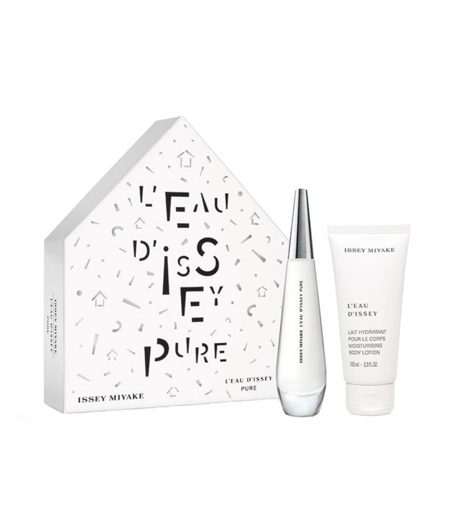 Issey miyake gift set l'eau d'issey femme eau de toilette spray 50ml + body lotion 100ml women