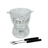J-line fondue glas ø10,5x15,5cm