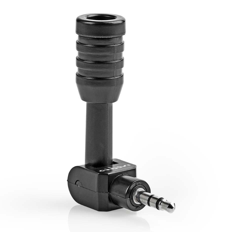 Nedis micmj100bk Kabel Mikrofon Mini Plug-in 3,5 mm schwaarz