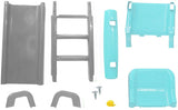 Jamara Funny Slide Junior 145 x 59 x 79 cm turkis grå