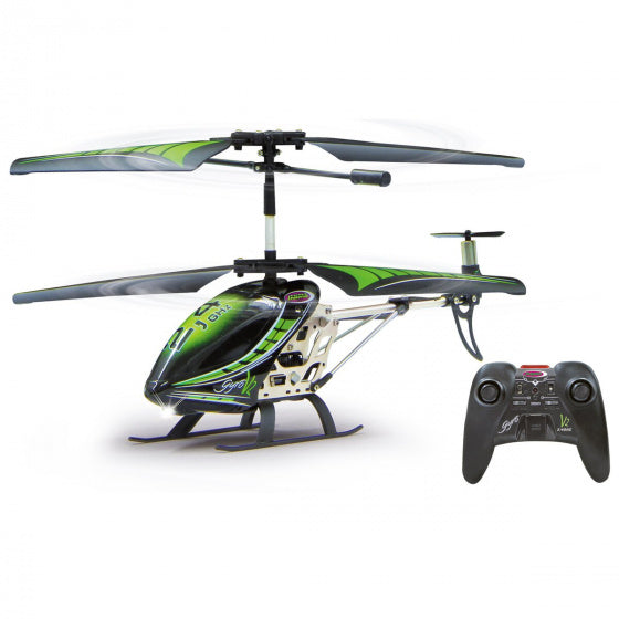 Jamara RC Gyro V2 helikopter dečki 2,4 GHz 23 cm zelena