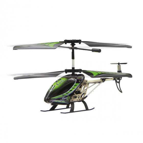 Jamara RC Gyro V2 helikopter dečki 2,4 GHz 23 cm zelena