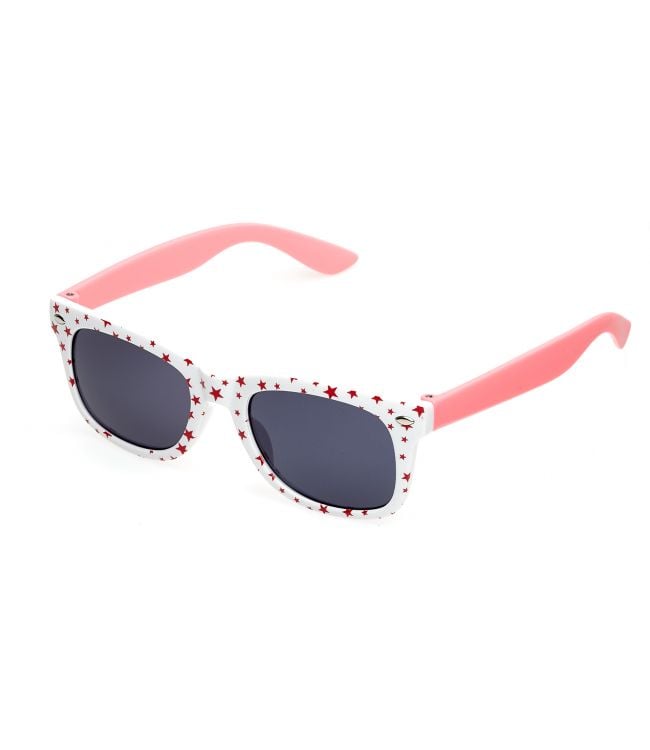 Spectrum Sunglasses Girl Pink White With Red Star