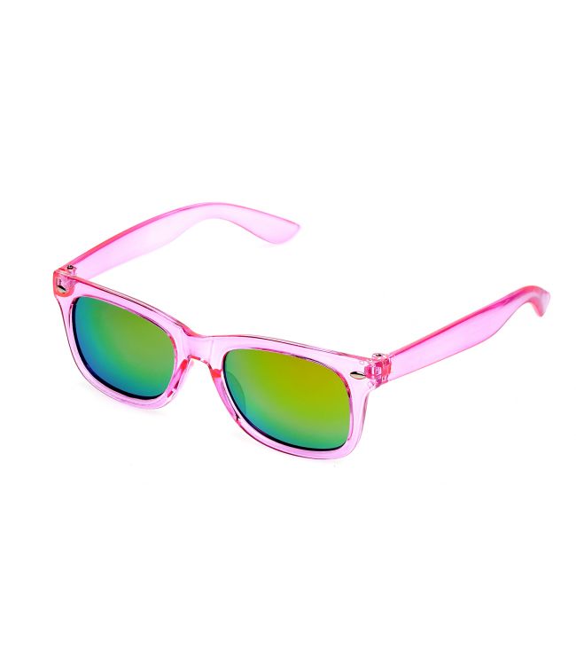 Spektrum Sonnebrëller Meedchen rosa transparent