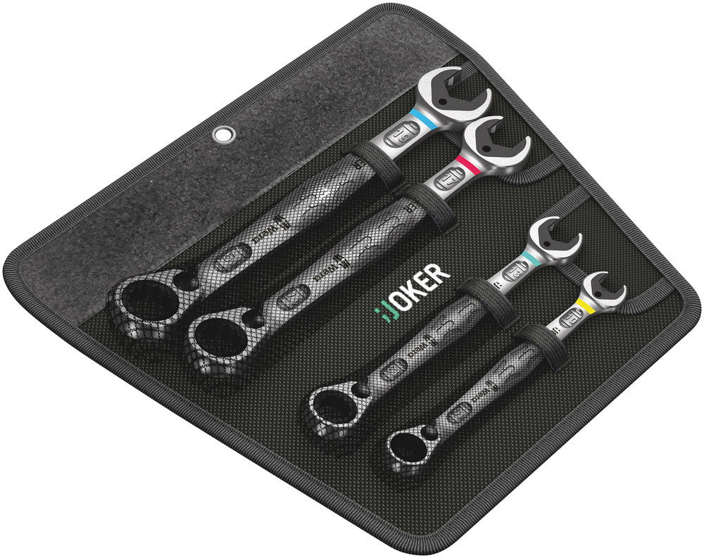 Wera Joker Switch Reversible Ratchet Combination Wrench Set, 4-piece - 1 pc(s) - 05020090001