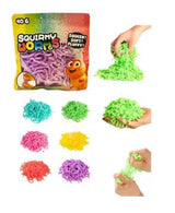Johntoy squirmy wormen kleur - 40gr.