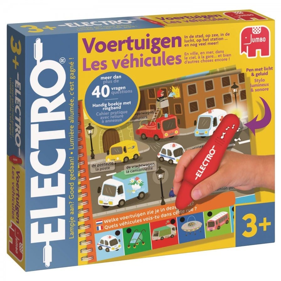 Jumbo Electro Wonderpen Mini Fordon Education Game