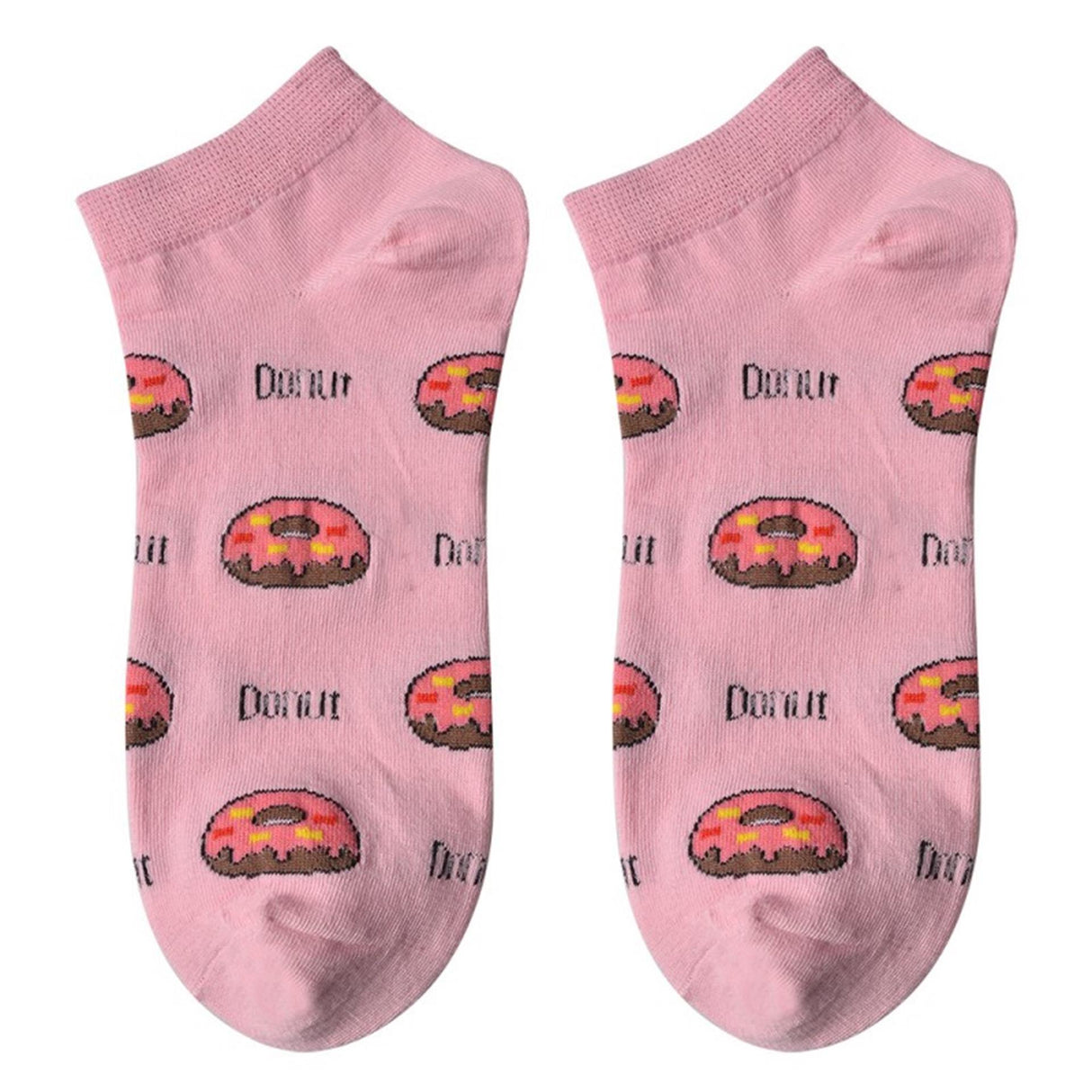 Clayre eef socks donut rosa Gréisst 36-41