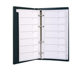 Kangaro telefoonregister a-z 4-rings zwart