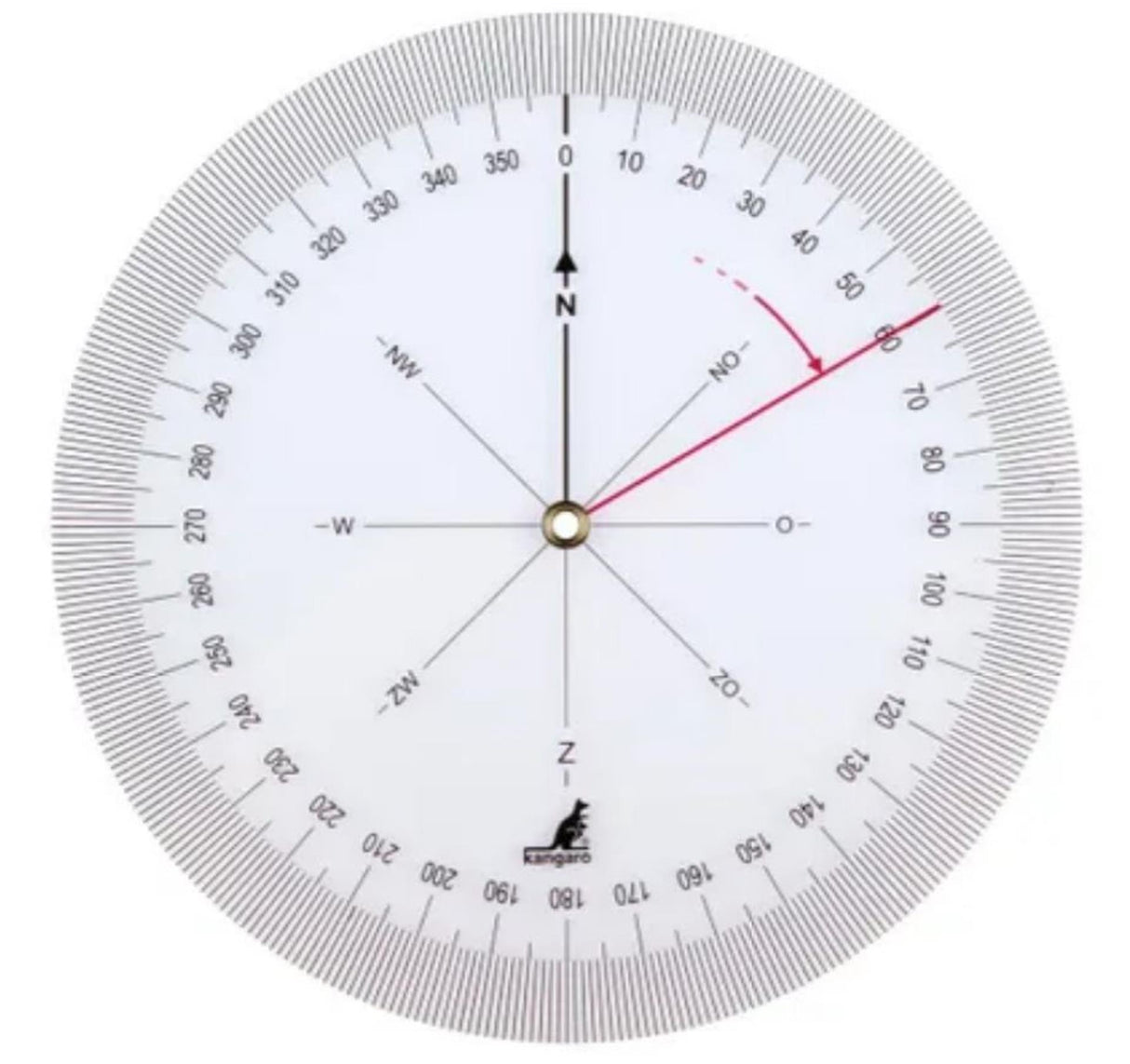 Quantore Rubrik Wénkel Meter Kangaro transparent