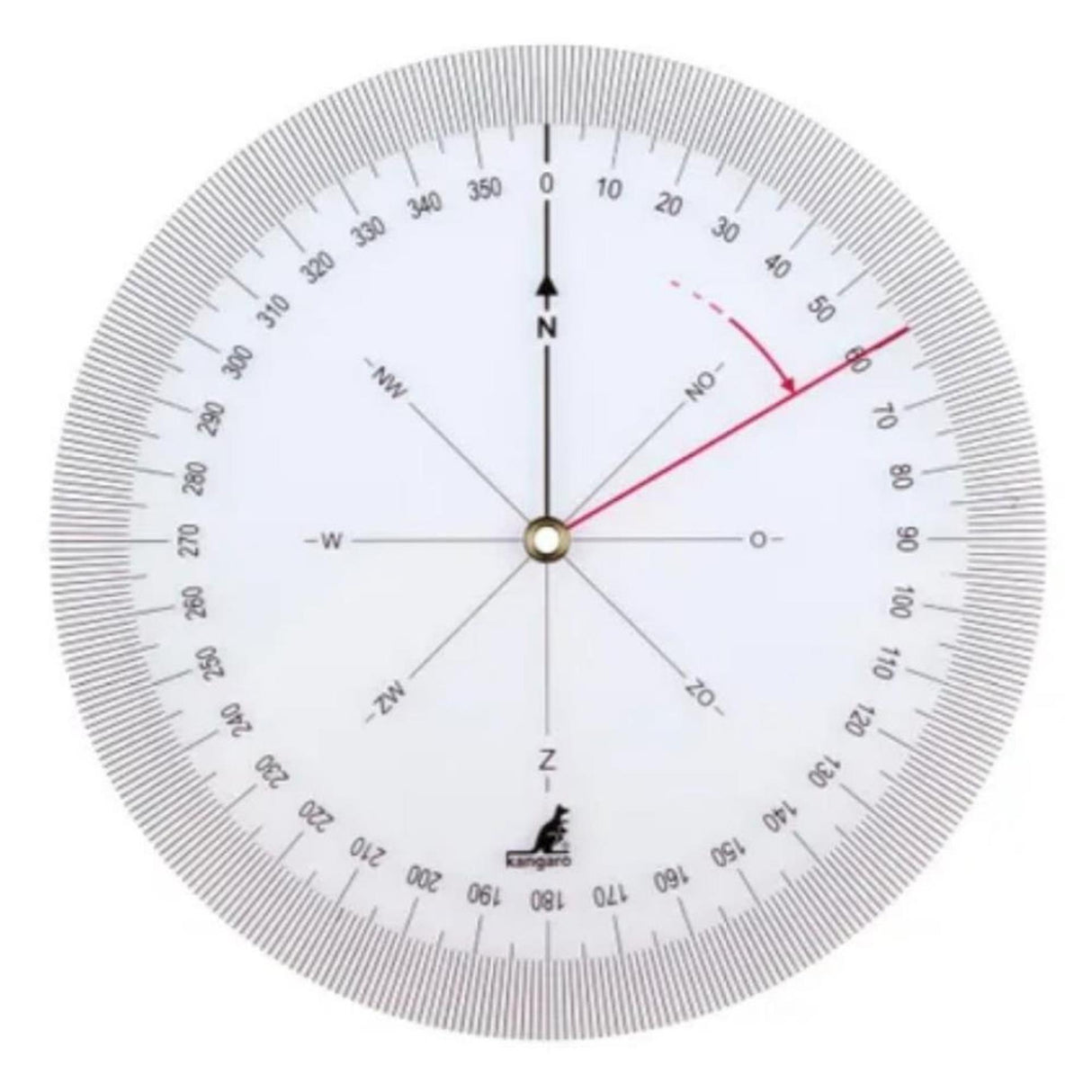 Quantore Rubrik Wénkel Meter Kangaro transparent