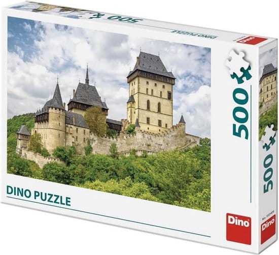 Dinotoys Dino Puzzle - Karlstejn Castle in the Czech Republic - 500 pieces