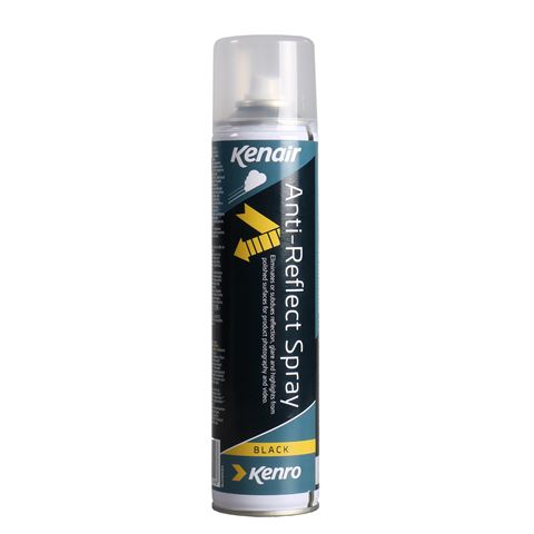 Kenro Anti Reflection Spray Mat til sort overflade