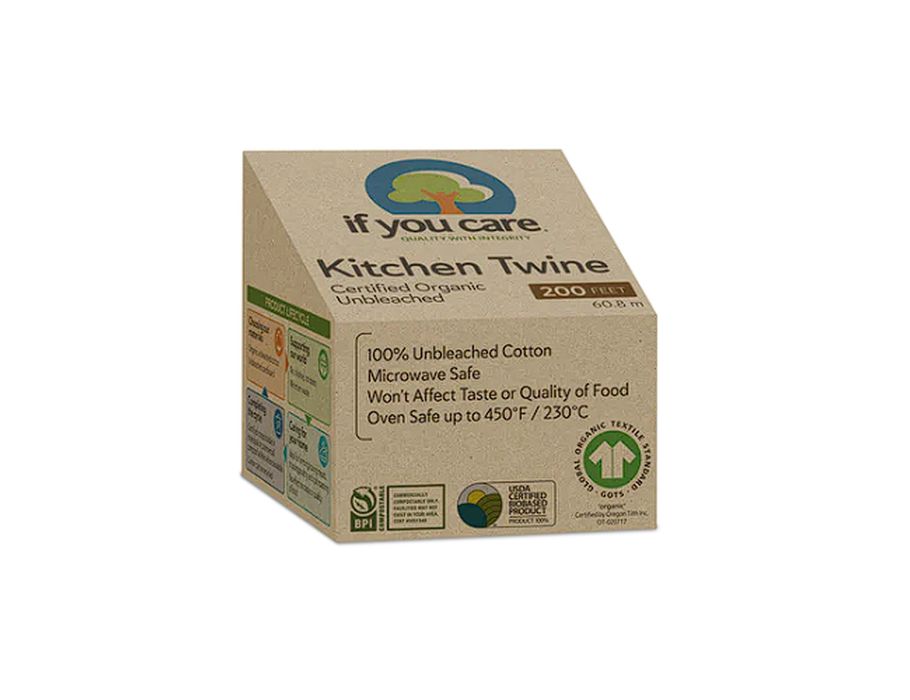 If you care kitchen twine unbleached cotton - 60m