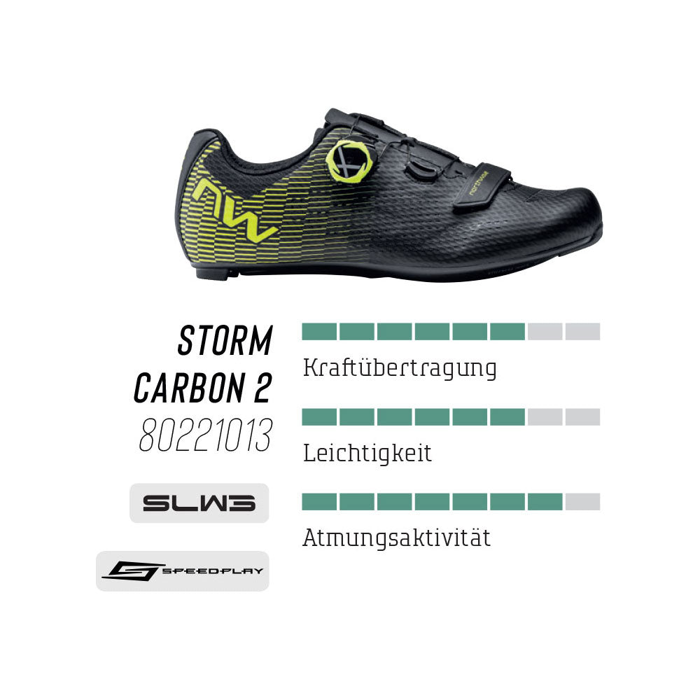 Northwave Storm Carbon 2 - Road Cycling Shoes | 46