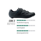 Northwave core 2 - road bike shoes | 39,5