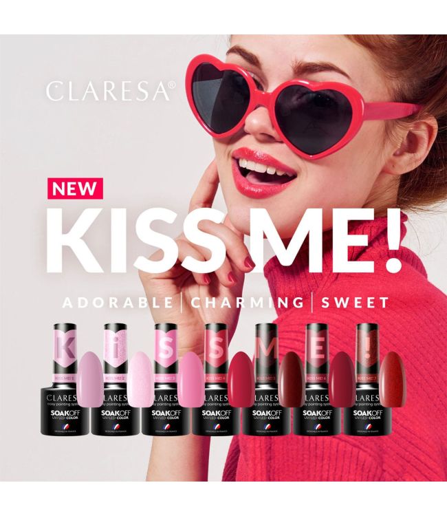 Claresa UV LED GELLAK 5ML KISS Me 6
