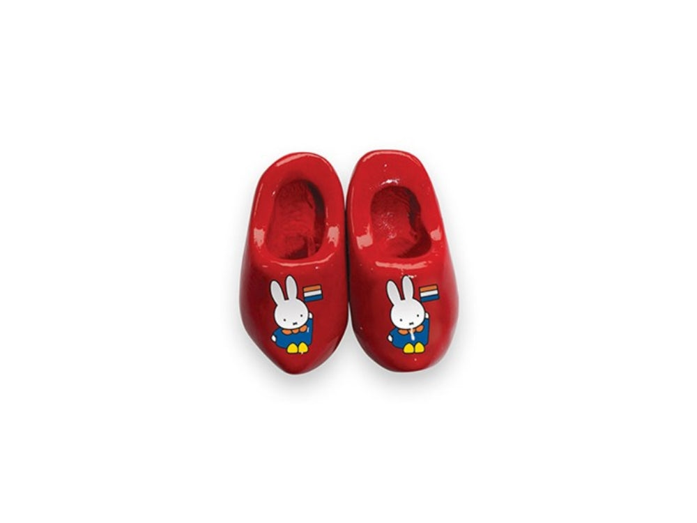 Miffy magnet 2 clog 4 cm red