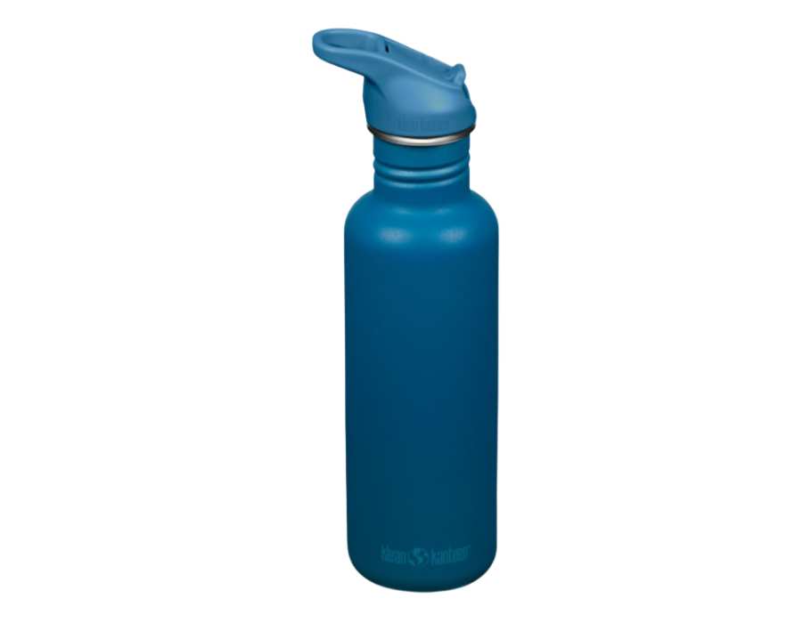 Klean kanteen drinkfles - classic - sportdop met flip - corsair - 800 ml