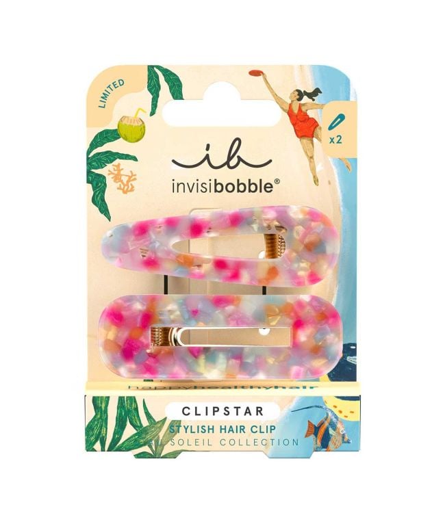 Invisiboble Clipstar au Soleil blendende bølge 2st.