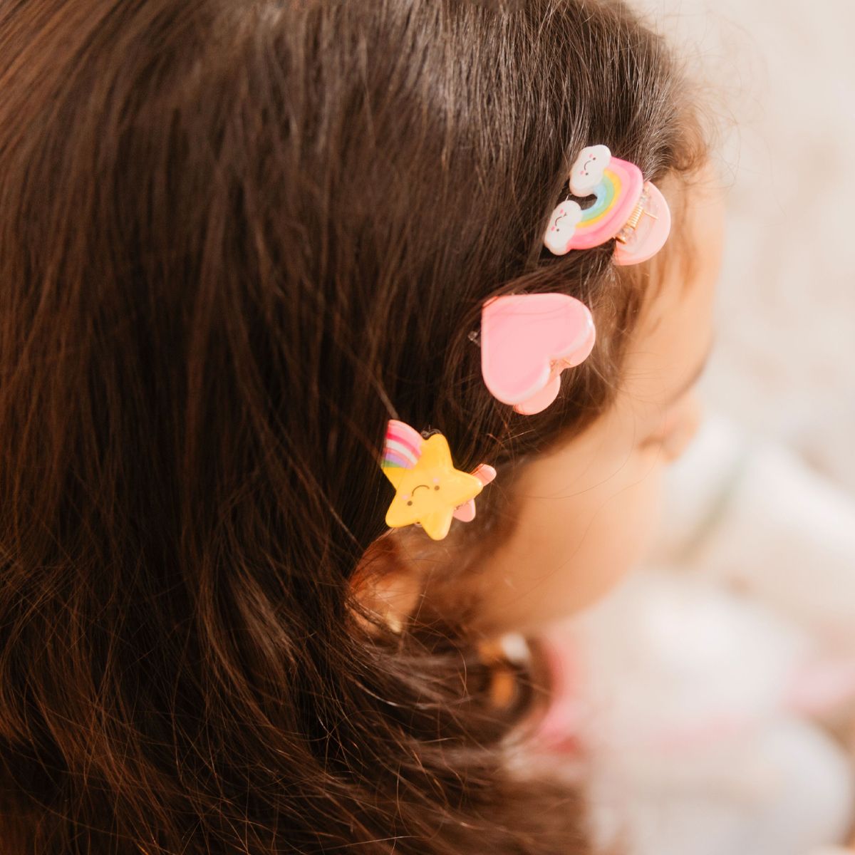 Invisibobble clipstar kids happy world 4st.