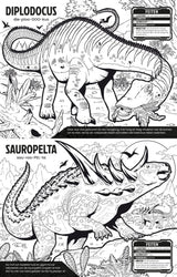 Színezd ki a saját dinoszauruszaidat