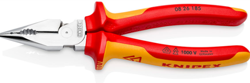 Pinza universale a punta Knipex pinza universale (rossa gialla)