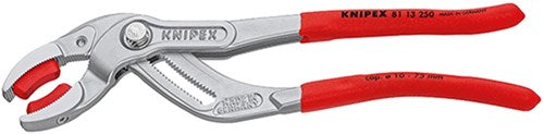 Knipex sani svěrací kleště 250 mm chrom. 10–75 mm – 81 13 250 – 8113250