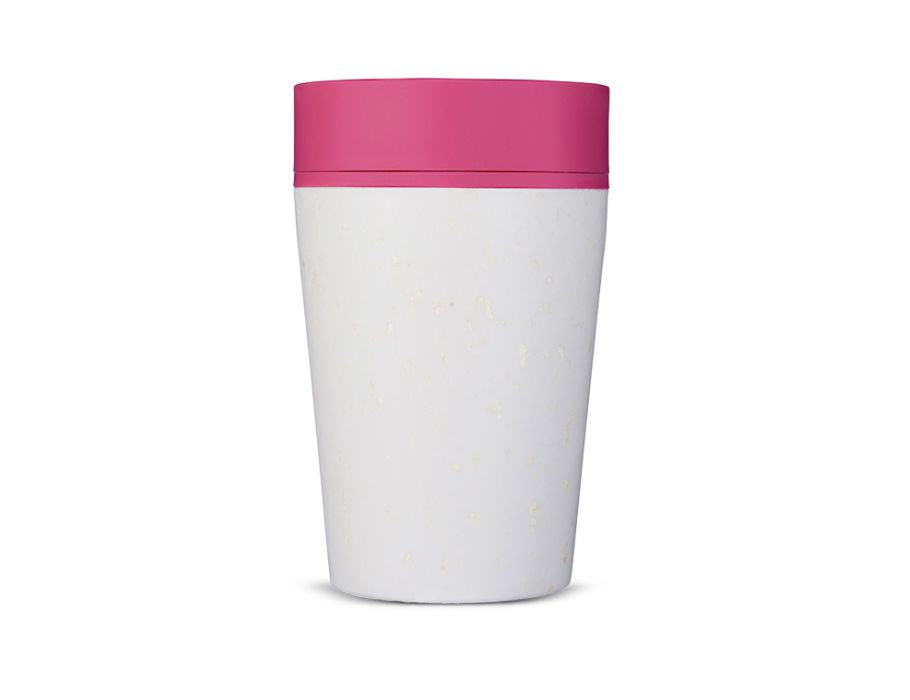 Circular Co. šálek kávy - kruhový šálek - šedá růžová - 227 ml