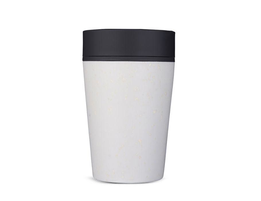 Circular Co. šálek kávy - kruhový šálek - šedá černá - 227 ml