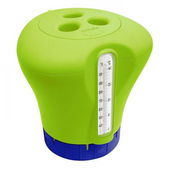Conducteur de chlore de la piscine de confort avec thermomètre