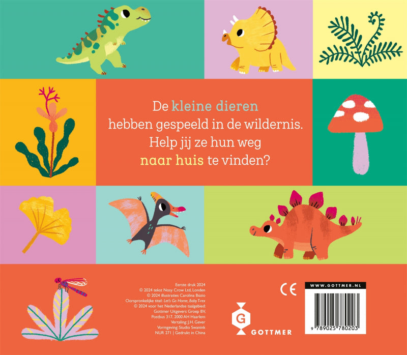 Gottmer uitgevers groep kom je thuis, kleine dino?