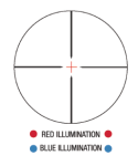 Konus Rifle Scope Konuspro 3-9x50 com cruz de arame iluminado