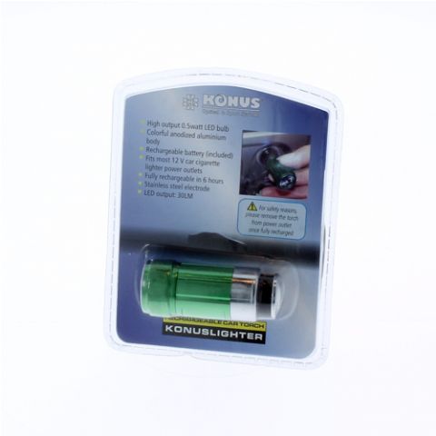 Konus flashlight rechargeable 12v Konuslighter