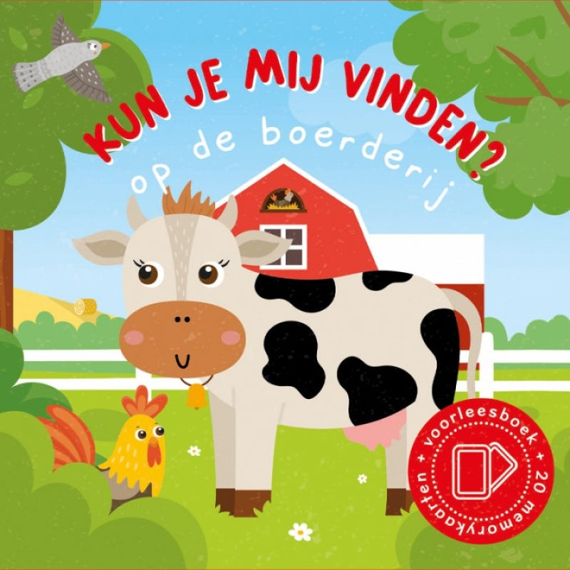 Book: Can You Find Me on the Farm + Memory Game