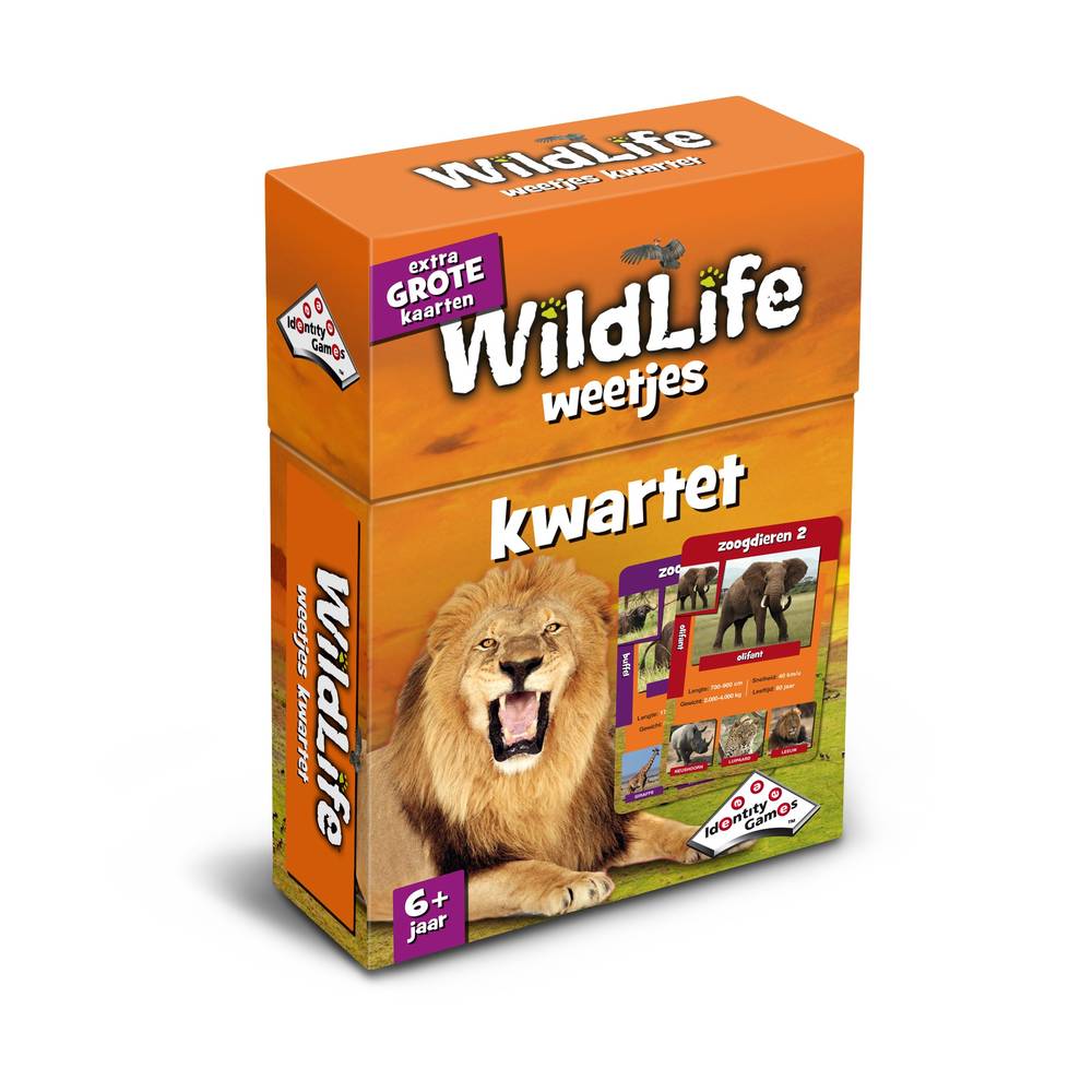 Boosterbox Wildlife Facts Quartet - Card Game