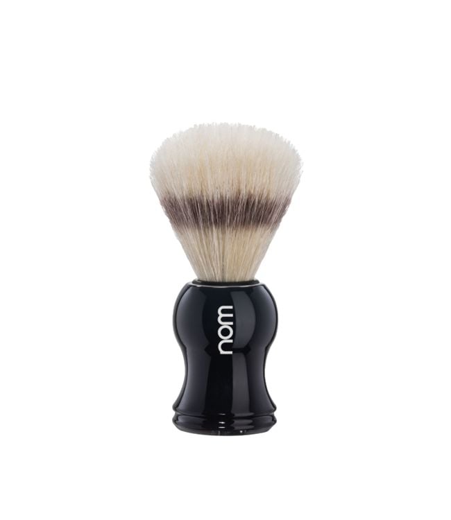 Nom shaving brush natural hair black