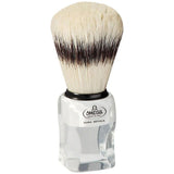 Omega shaving brush pig bristles with badger hair effect transparent + standard 11cm