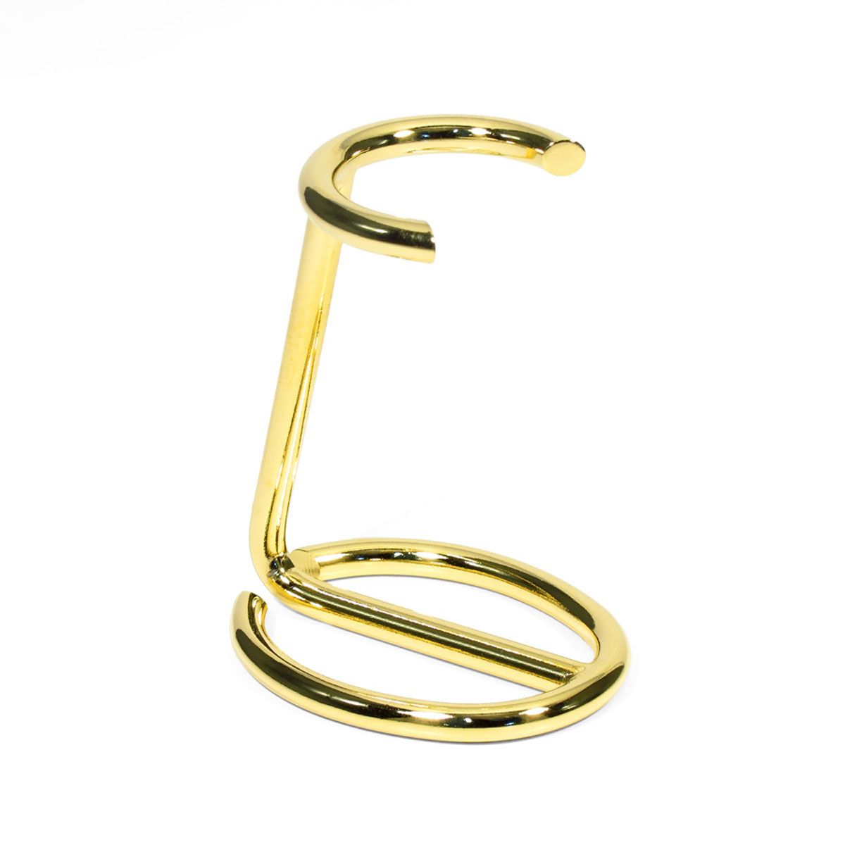Omega shaving brush stand gold