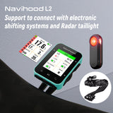 Navihood Fahrradcomputer GPS-Navigation L2