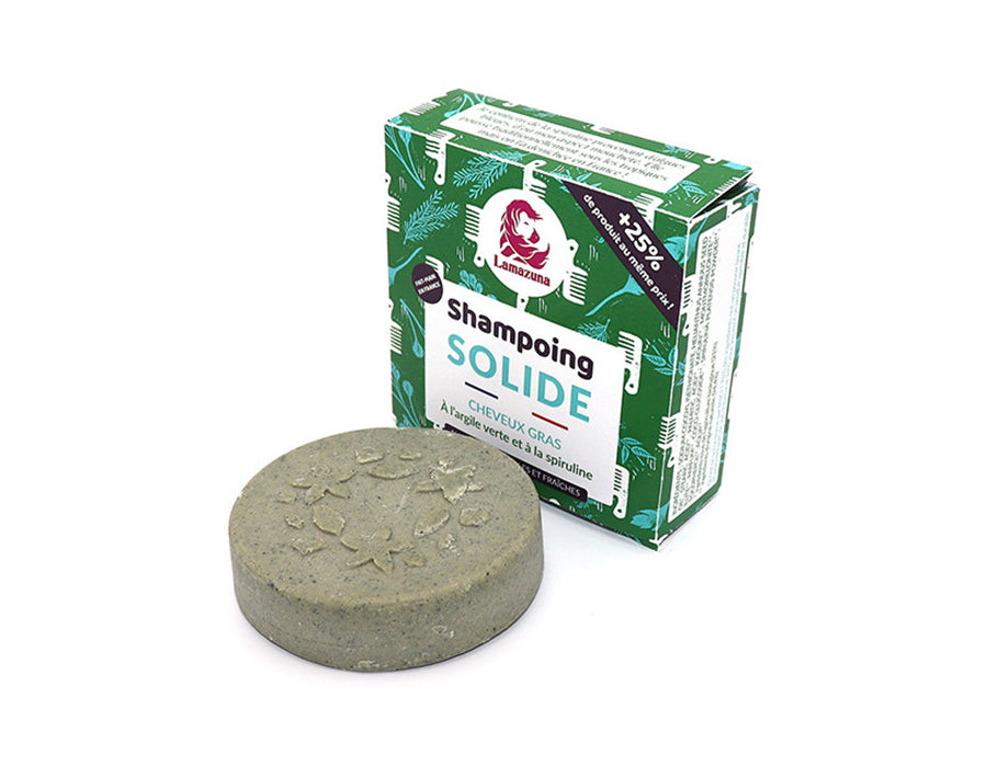 Rockshox Shampoo Block - Fat Hair - Clay Green Spirulina