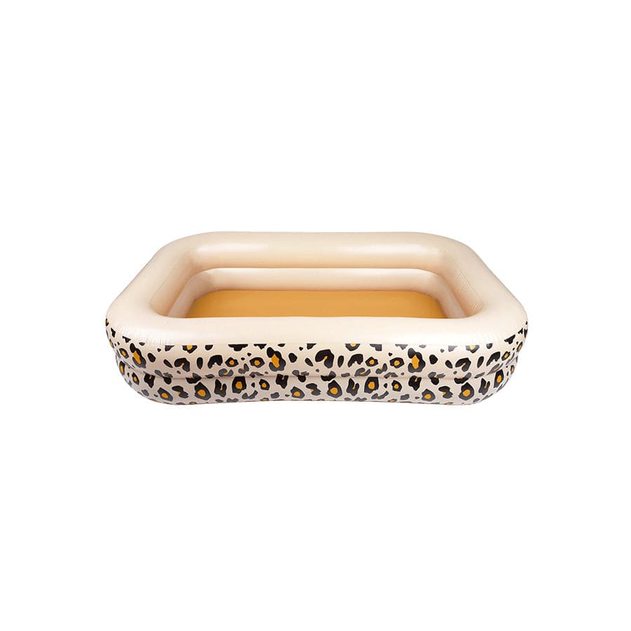 Safari Chic | beige inflatable swimming pool 211 x 132 x 46 cm