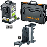 Laserliner powerplane laser 3g multi-18v - suministrado con juego de adaptadores de corriente de 7 piezas 036.380.70 - 036.380l