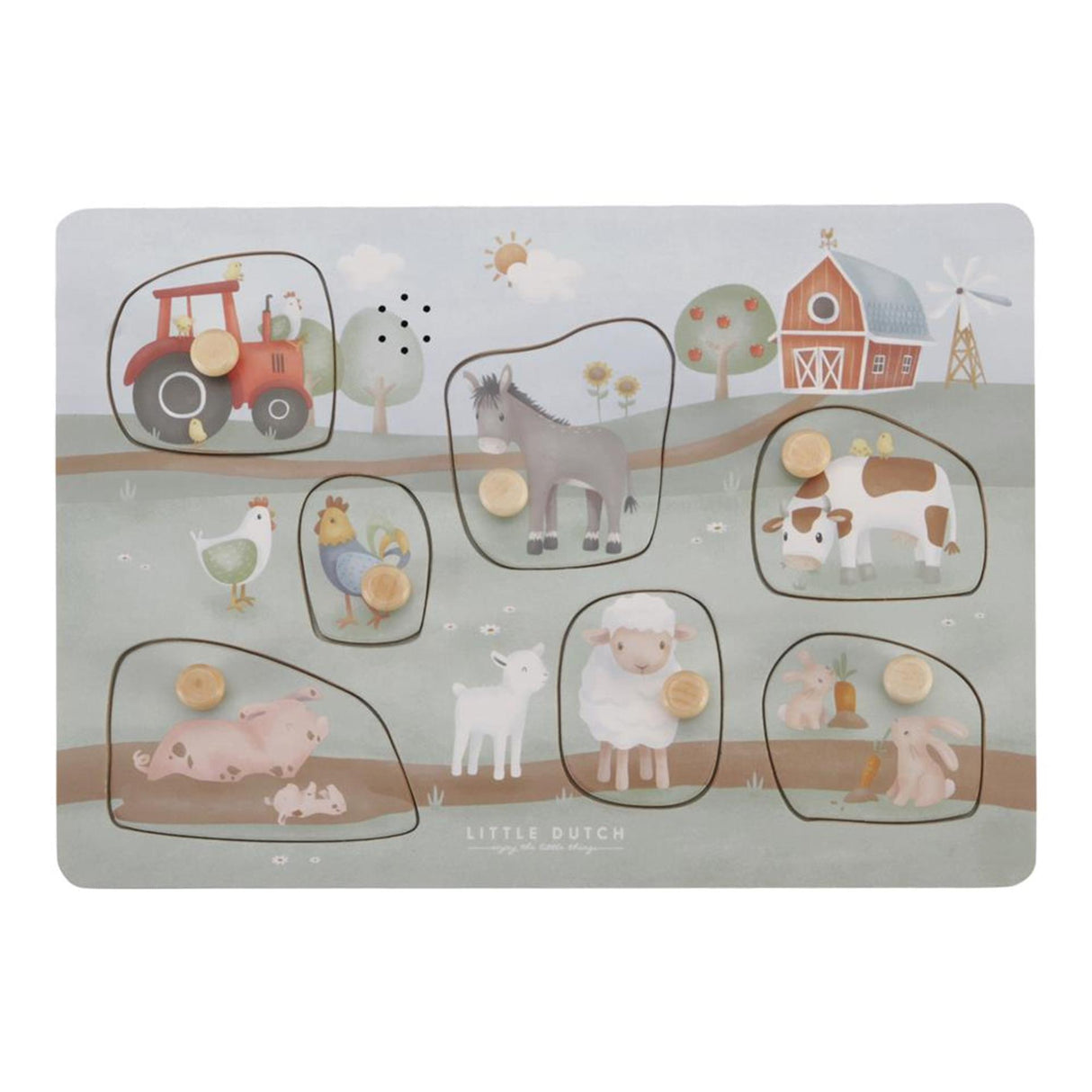 Tiamo Little Farm klingt Puzzle