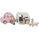 Little dutch speelgoed auto met caravan