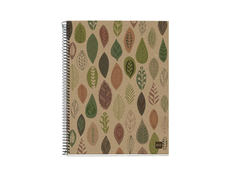 Notebook Miquelrius - folhas - A4 quadriculado - 120 páginas