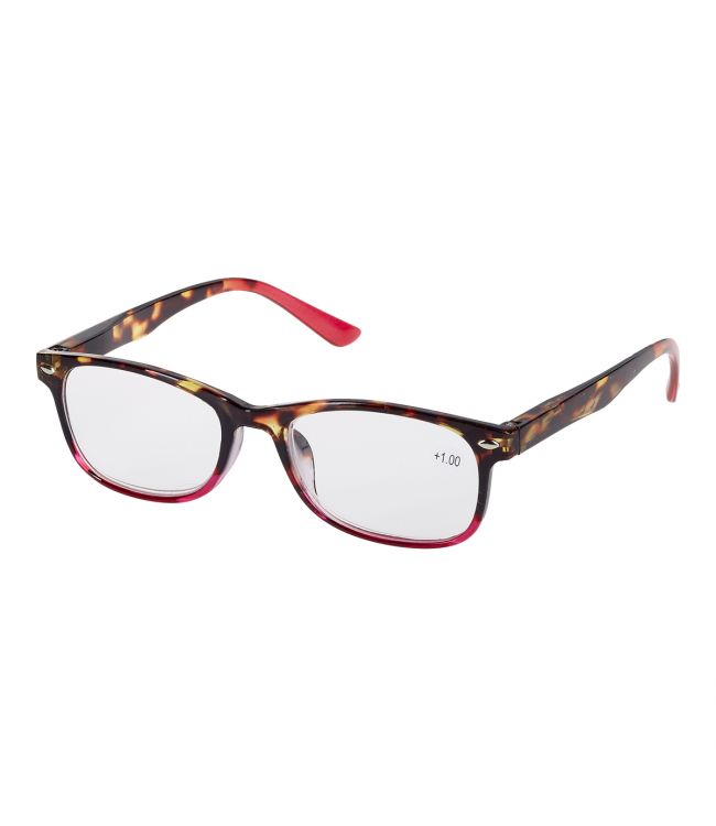 Spectrum Reading Glasses Flame Rosa Rettangolare 1.00