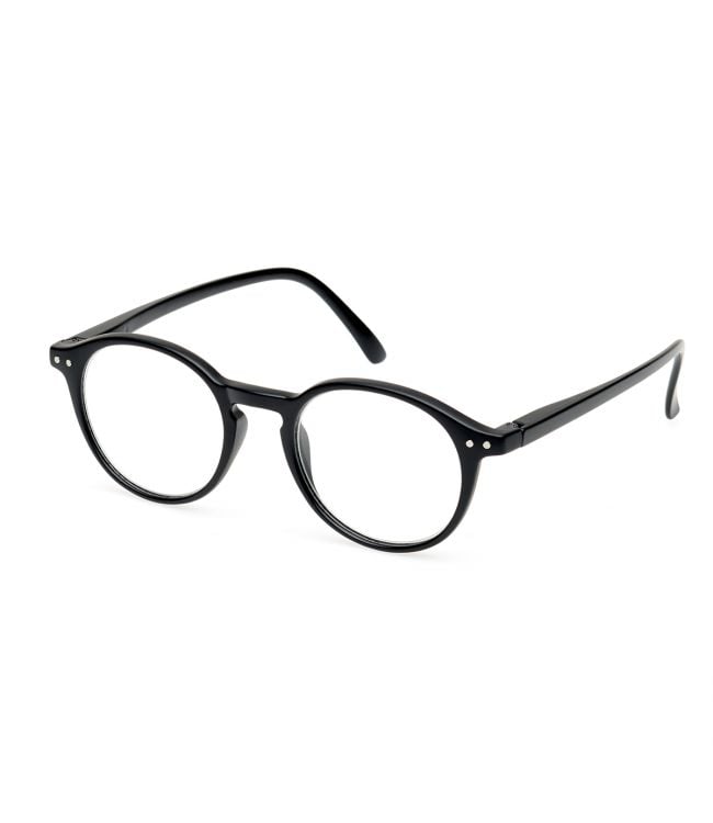 Spectrum Reading Glasses Black Round 1.50