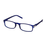 Spectrum reading glasses matt blue rectangular 1.00