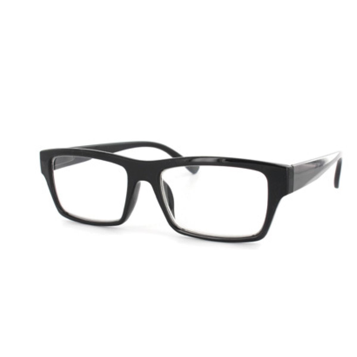 Spectrum reading glasses black 1.50 rectangular